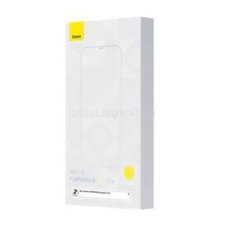 Baseus képernyővédő üveg 2db (2.5D, 0.3mm, 9H) ÁTLÁTSZÓ (SGBL100302) mobiltelefon kellék