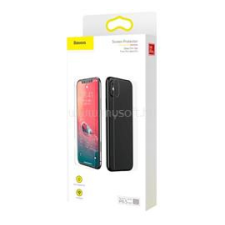 Baseus képernyővédő üveg (első és hátsó, 3D, 0.3mm, 9H) ÁTLÁTSZÓ (SGAPIPH65-TZ02) mobiltelefon kellék