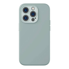 Baseus Liquid Silica Gel Case for iPhone 14 Pro Max (Succulent)+ tempered glass + cleaning kit mobiltelefon kellék