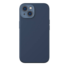 Baseus Liquid Silica iPhone 14 Plus Tok és üvegfólia (kék) tok és táska