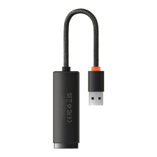 Baseus Lite Series USB – RJ45 hálózati adapter 100Mbps fekete (WKQX000001) kábel és adapter