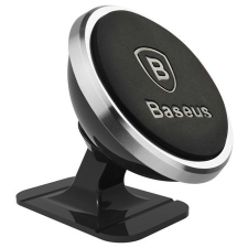 Baseus mágneses autós telefon tartó ezüst (SUCX140012) (SUCX140012) mobiltelefon kellék
