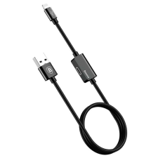 Baseus Music Series audió Lightning kábel - fekete kábel és adapter
