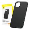 Baseus Phone Case for iPhone 15 ProMax Baseus Fauxther Series (Black)