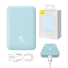 Baseus PPCX110103 Magnetic Mini Power Bank 10000mAh 20W kék power bank