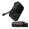 Baseus QPOW PRO OE vésztöltő USB+2 Type-C aljzat (10000mAh, 20W, gyorstöltő, LED kijelző + Type-C kábel) FEKETE (PPQD060001)