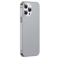 Baseus Simple iPhone 13 Pro Max átlátszó tok, szürke (ARAJ000501) (ARAJ000501) tok és táska