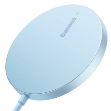 Baseus Simple Mini3 Mágneses vezeték nélküli töltő, 15W (kék) mobiltelefon kellék