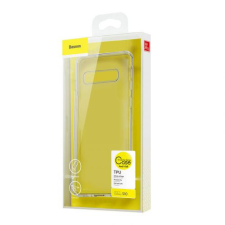 Baseus Simple Series tok Samsung S10 készülékhez (átlátszó) tok és táska