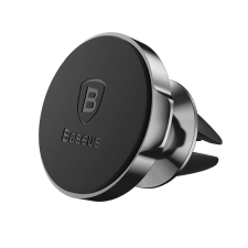 Baseus Small Ears sorozat Universal Air Vent Mágneses Car Mount Holder fekete (SUER-A01) mobiltelefon kellék