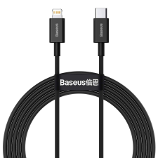 Baseus Superior Series USB-C apa 2.0 - Lightning apa Adat és töltőkábel - Fekete (2m) kábel és adapter
