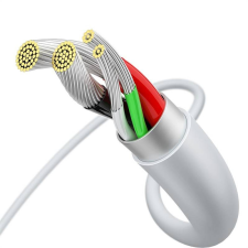 Baseus Superior Series USB-micro USB kábel, 2A, 2m (fehér) kábel és adapter