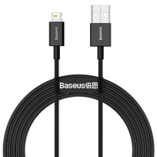 Baseus Superior USB-A - Lightning töltőkábel 2 m fekete (CALYS-C01) kábel és adapter