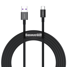 Baseus Superior USB-A - USB-C kábel 66W 2m fekete (CATYS-A01) kábel és adapter