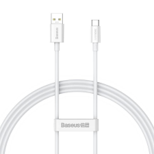 Baseus Superior USB USB-C kábel 65W PD 1m fehér (CAYS000902) (CAYS000902) kábel és adapter