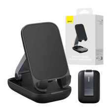 Baseus telefonállvány tükörrel fekete (B10551500111-00) (B10551500111-00) mobiltelefon kellék