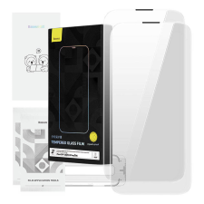Baseus Tempered Glass Baseus Corning for iPhone 13/13 Pro/14 with built-in dust filter mobiltelefon kellék