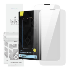 Baseus Tempered Glass Baseus Corning for iPhone 14 Pro with built-in dust filter mobiltelefon kellék