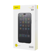 Baseus Touchable iPhone XS fekete szilikon mobiltelefon tok tok és táska