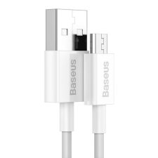 Baseus USB 2.0 - micro USB 2A kábel 1m fehér (CAMYS-02) kábel és adapter