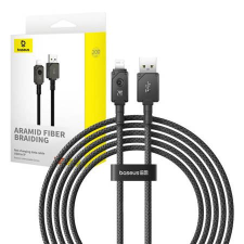 Baseus USB-A - Lightning kábel 2.4A 2m fekete (P10355802111-01) (P10355802111-01) kábel és adapter