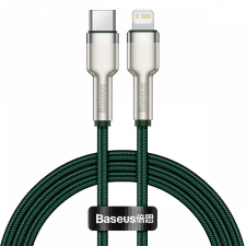 Baseus USB-C kábel a Lightning Baseus Cafule-hez, PD, 20 W, 1 m (zöld) kábel és adapter