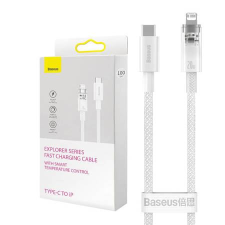Baseus USB-C - Lightning kábel 20W 1m fehér (CATS010202) (CATS010202) kábel és adapter