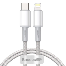 Baseus USB-C to Lightning Cable 1m White CATLGD-02 kábel és adapter