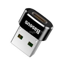 Baseus USB-C  USB-A adapter (fekete) (CAAOTG-01) kábel és adapter