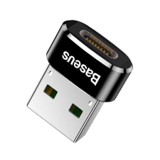 Baseus USB-C – USB-A adapter fekete (CAAOTG-01) kábel és adapter