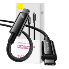 Baseus USB-C – USB-C kábel 240W 2m fekete (CAWJ040101) kábel és adapter