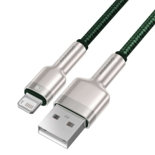 Baseus USB-kábel Lightning Baseus Cafule-hez, 2,4A, 1m (zöld) kábel és adapter