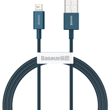 Baseus USB Lightning Töltő/adat Kék 1m CALYS-A03 kábel és adapter