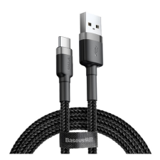 Baseus USB Type A - C kábel 1 m (fekete) kábel és adapter