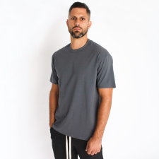 Basic Grey Regular Tee férfi póló