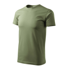 Basic póló férfi khaki M férfi póló