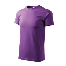 Basic póló férfi lila 2XL férfi póló