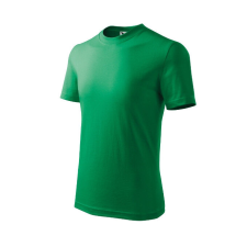 Basic póló gyerek fűzöld 146 cm/10 éves gyerek póló