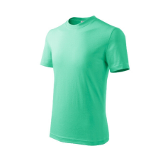  Basic póló gyerek menta 110 cm/4 éves