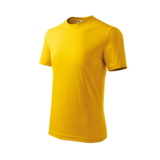 Basic póló gyerek sárga 158 cm/12 éves gyerek póló