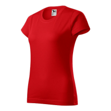Basic póló női piros 2XL női póló