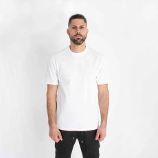  Basic White Regular Tee - fehér póló - Méret: M
