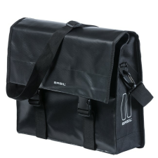BASIL egyoldalas táska Urban Load Messenger Bag, Hook ON, fekete kerékpáros kerékpár és kerékpáros felszerelés