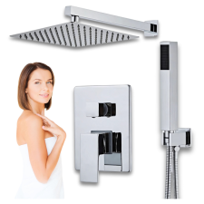  BASILIO S-1103 KRÓM FELÜLETBE SZERELT ZUHANYSZETT csaptelep