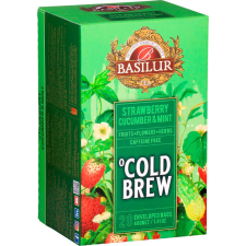 Basilur Cold Brew Strawberry Cucumber & Mint přebal 20 × 2 g tea