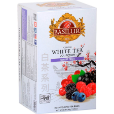 Basilur White Tea Forest Fruit, csomagolt, 20×1,5 g (4792252944916) tea
