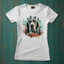  Basset Hound póló (Női)(Áttetsző) női póló