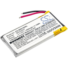 BAT00007 Vezeték nélküli fejhallgató akkumulátor 850 mAh fejhallgató akkumulátor