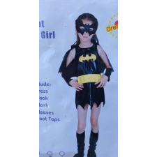 BATGIRL, denevér lány jelmez 5 részes ruha kardísz csizma szárny maszk jelmez