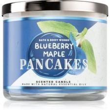 Bath & Body Works Blueberry Maple Pancakes illatos gyertya 411 g gyertya